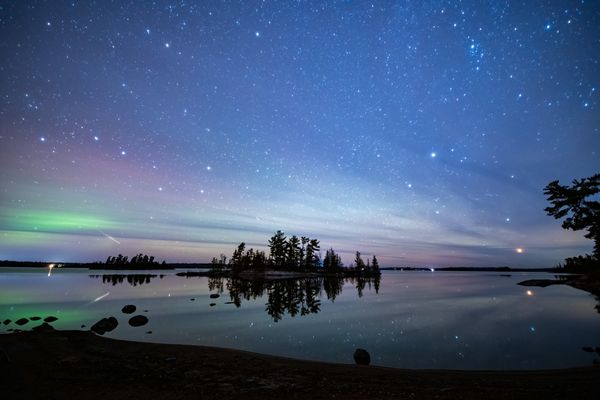 Image of Starry Sky above Islands